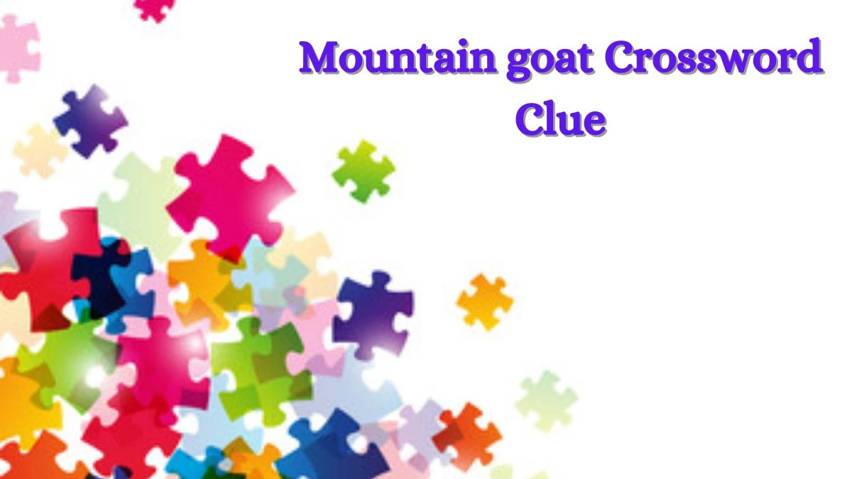 Mountain goat LA Times Crossword Clue Puzzle Answer from July 02, 2024