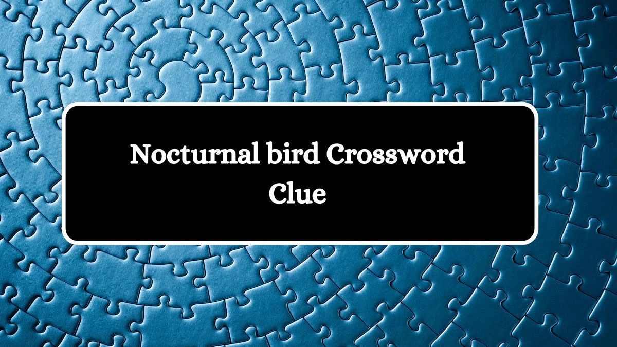 USA Today Nocturnal bird Crossword Clue Puzzle Answer from July 12, 2024