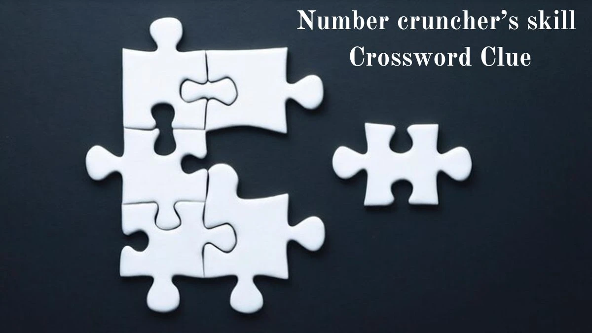 Number cruncher’s skill NYT Crossword Clue Puzzle Answer from July 03, 2024