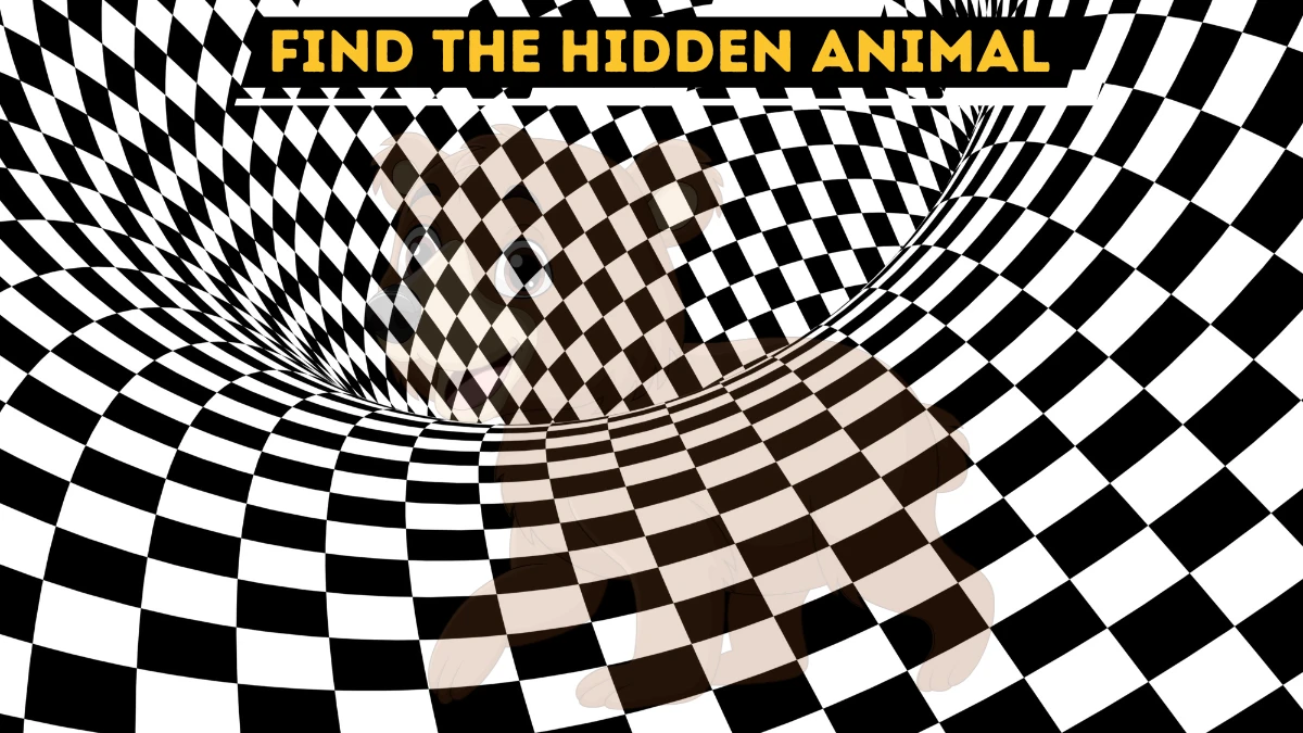 Optical Illusion Eye Test: Only 5% With Razor Sharp Eyes Can Spot the Hidden Animal in 10 Secs