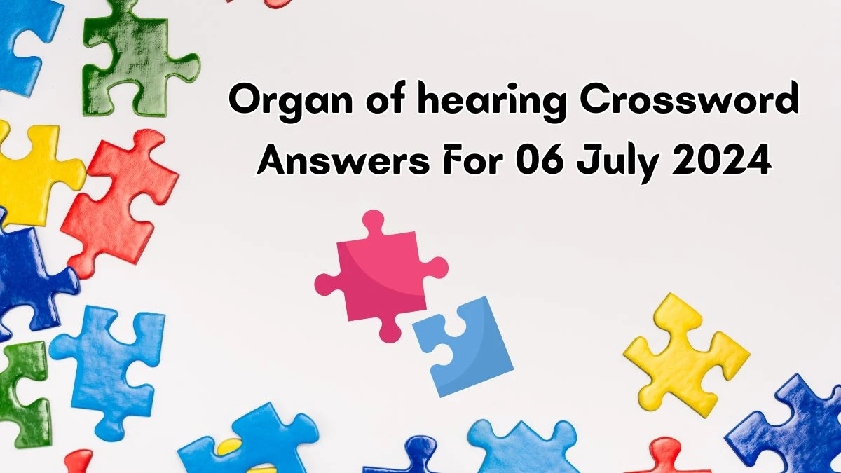 Organ of hearing Irish Daily Mail Quick Crossword Clue Answers on July 06, 2024