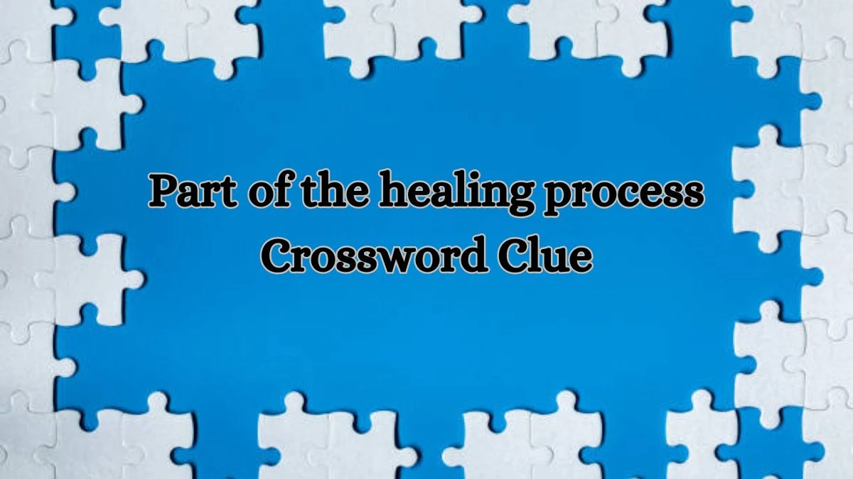 LA Times Part of the healing process Crossword Puzzle Answer from July 13, 2024