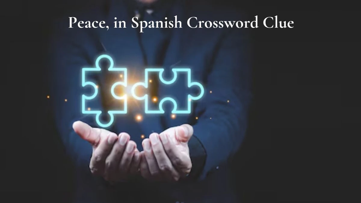 USA Today Peace, in Spanish Crossword Clue Puzzle Answer from July 12, 2024
