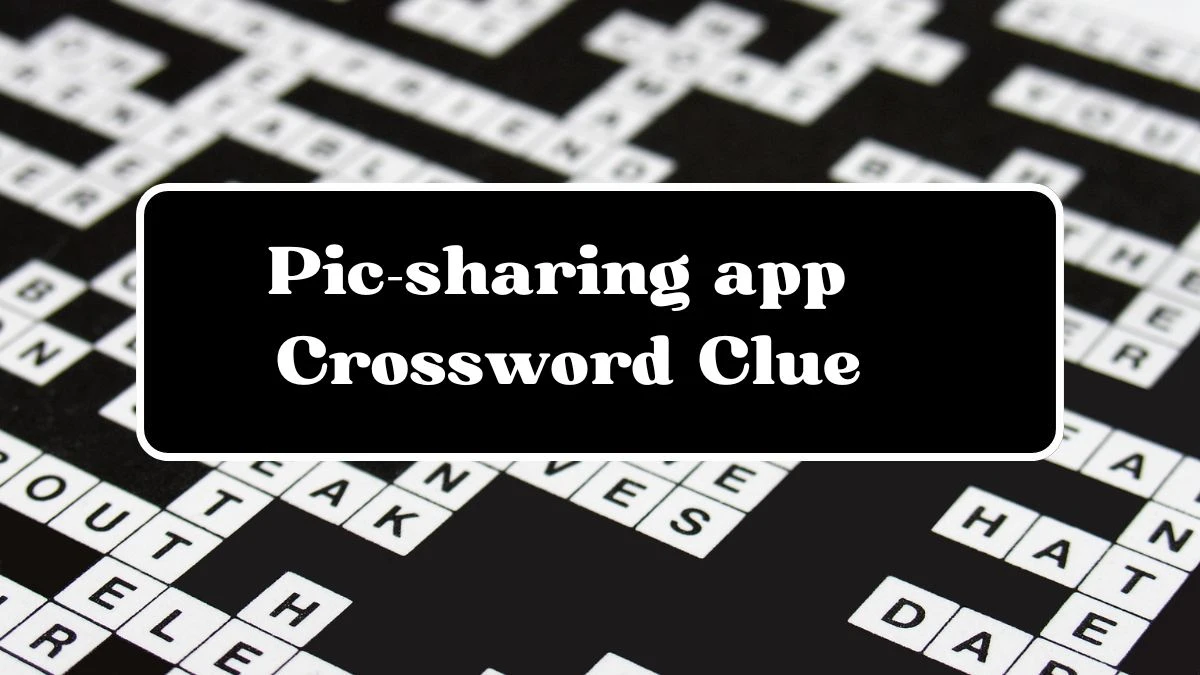 LA Times Pic-sharing app Crossword Clue Puzzle Answer and Explanation from July 03, 2024