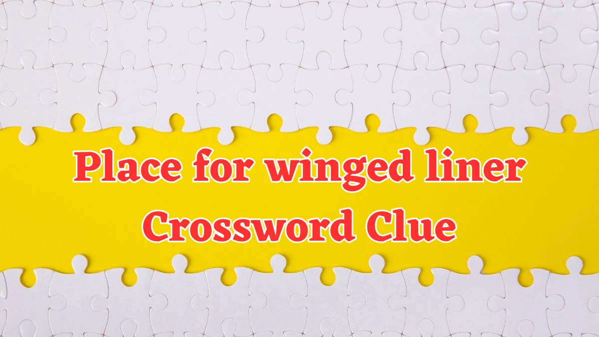 LA Times Place for winged liner Crossword Puzzle Answer from July 23, 2024