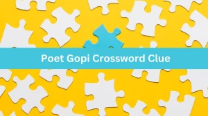 USA Today Poet Gopi Crossword Clue Puzzle Answer from July 29, 2024