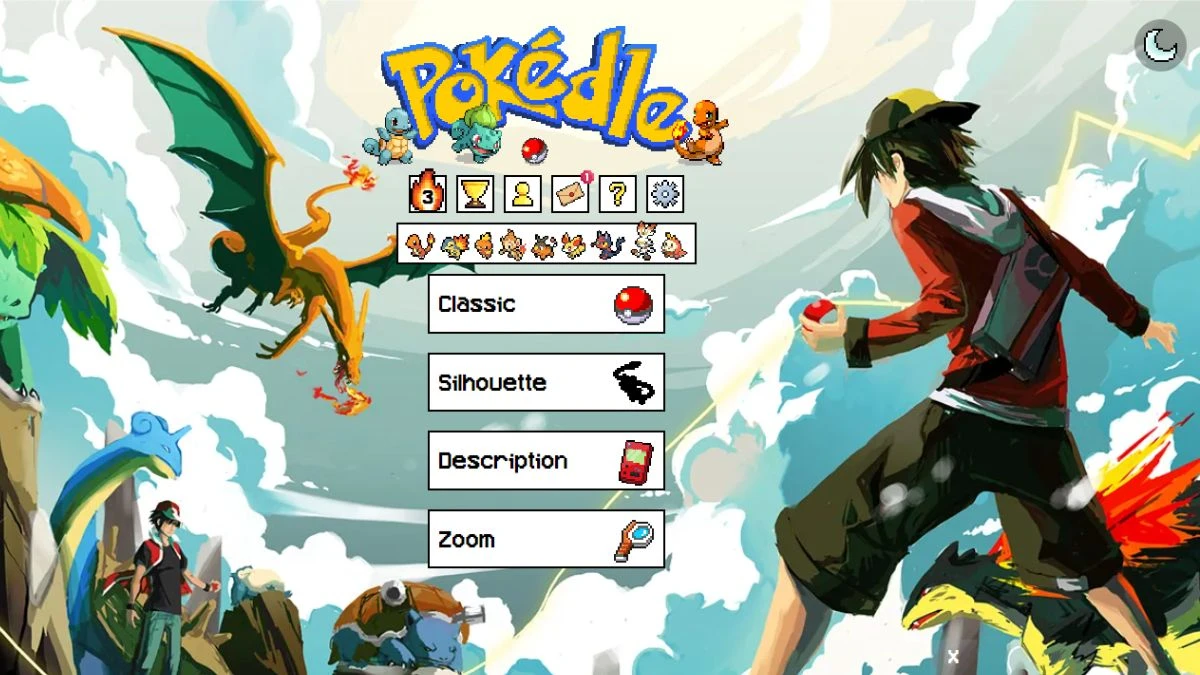 Pokedle Answers Today July 20, 2024: Silhouette, Classic, Zoom, Description