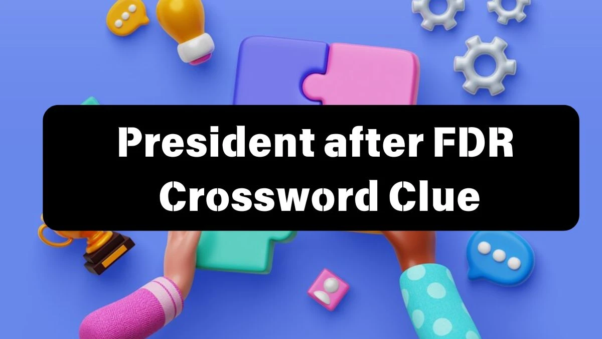 President after FDR Daily Commuter Crossword Clue Puzzle Answer from July 12, 2024