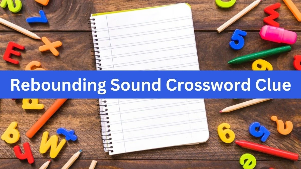 Rebounding Sound Crossword Clue Universal Puzzle Answer from July 24, 2024