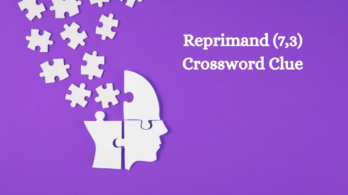 Reprimand (7,3) Crossword Clue Puzzle Answer from July 27, 2024