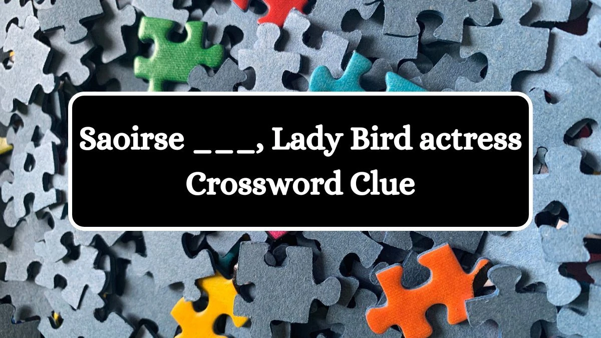 Saoirse ___, Lady Bird actress Crossword Clue Puzzle Answer from July 13, 2024