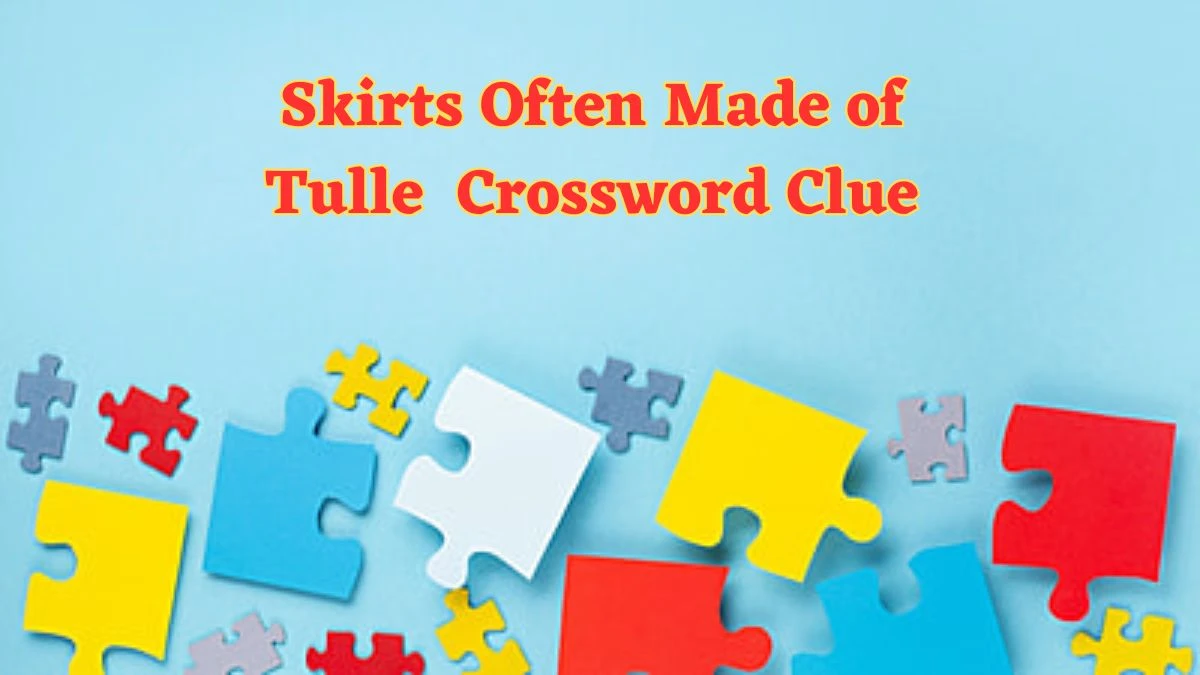 USA Today Skirts Often Made of Tulle Crossword Clue Puzzle Answer from July 02, 2024