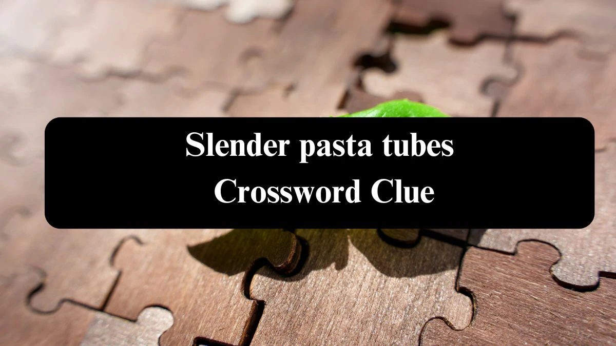 NYT Slender pasta tubes Crossword Clue Puzzle Answer from July 22, 2024