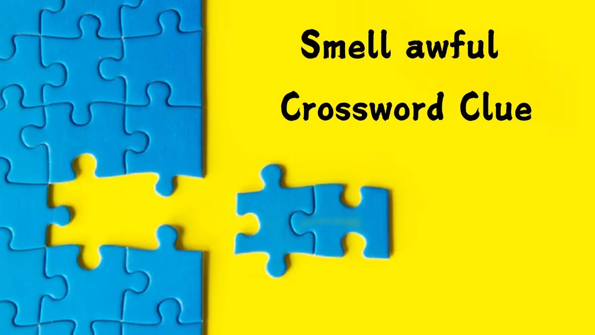 Smell awful Daily Commuter Crossword Clue Puzzle Answer from July 26, 2024