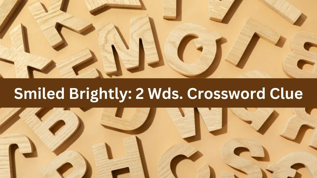 Smiled Brightly: 2 Wds. Daily Commuter Crossword Clue Puzzle Answer from July 20, 2024