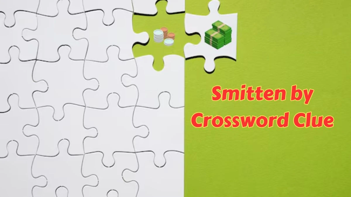 Smitten by Daily Commuter Crossword Clue Puzzle Answer from July 12, 2024