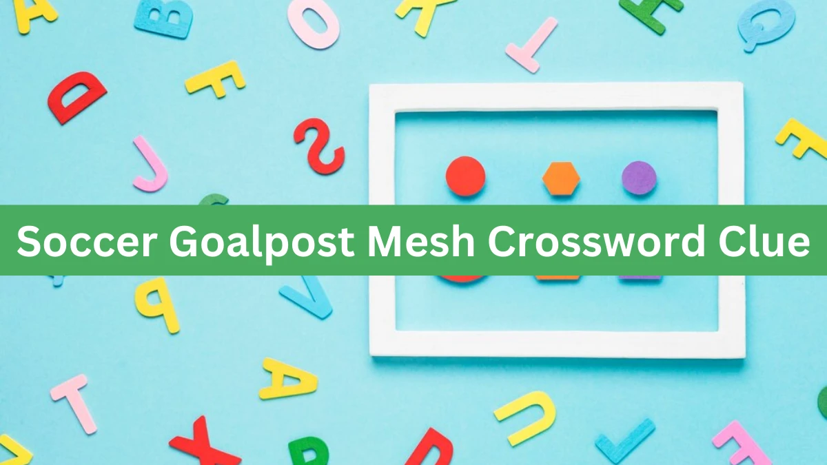 Daily Themed Soccer Goalpost Mesh Crossword Clue Puzzle Answer from July 22, 2024