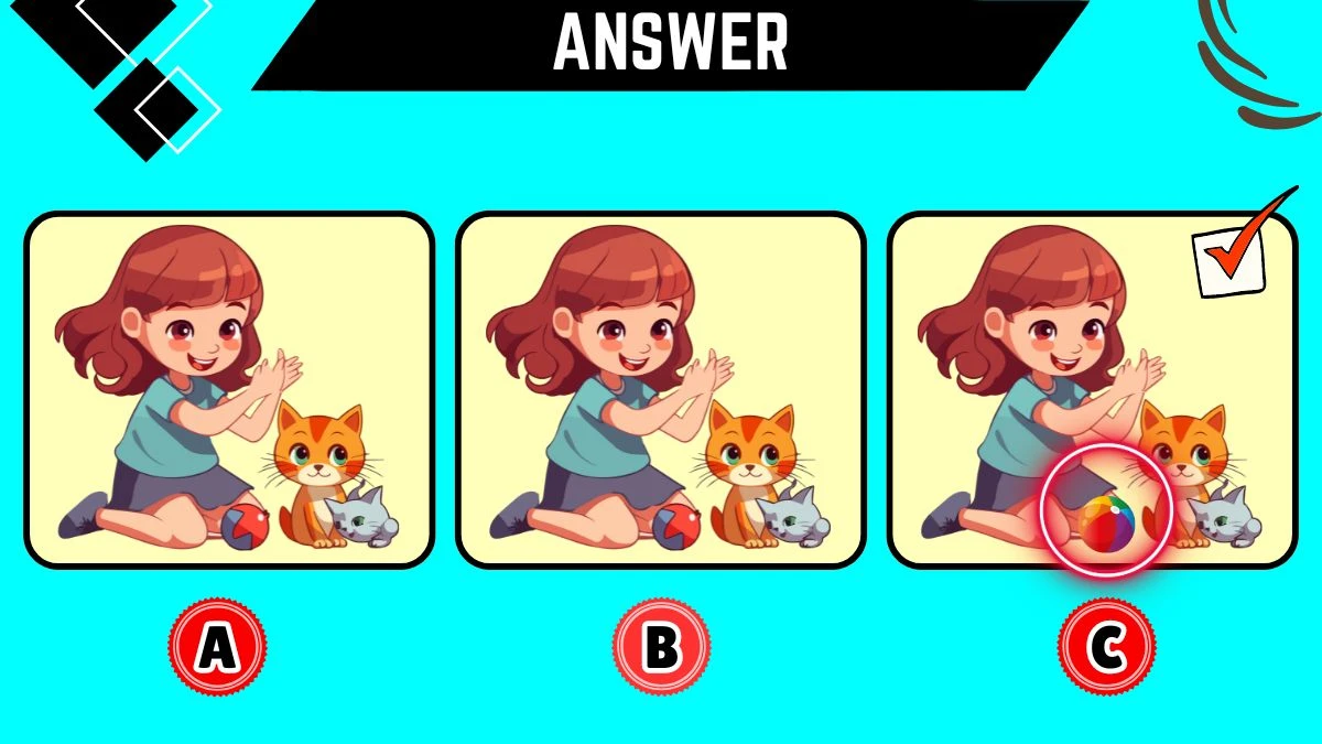 Observation Brain Challenge: Only People with 4k Vision Can Spot the Different Girl in 7 Secs