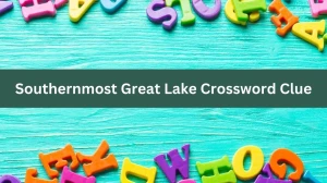 Southernmost Great Lake LA Times Crossword Clue from July 07, 2024