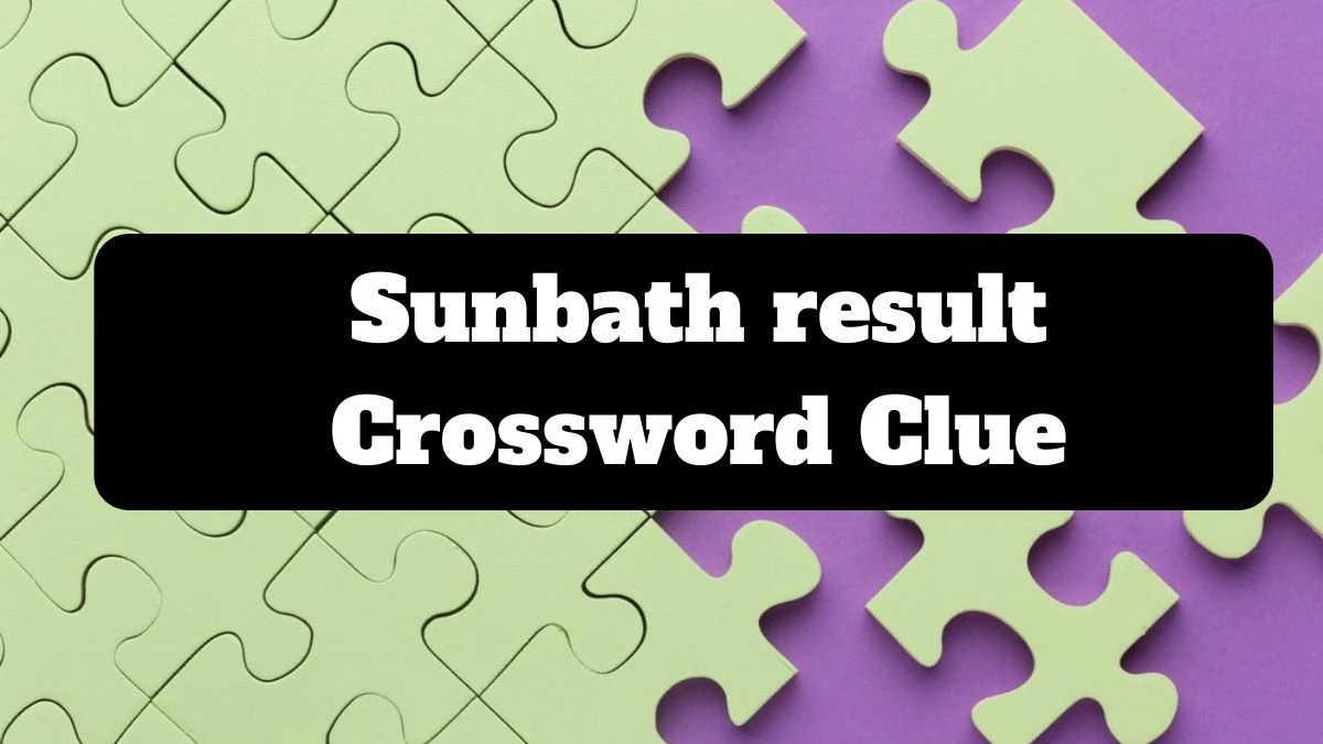 Sunbath result Daily Themed Crossword Clue Puzzle Answer from July 17, 2024