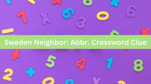 Sweden Neighbor: Abbr. Daily Commuter Crossword Clue Puzzle Answer from July 20, 2024