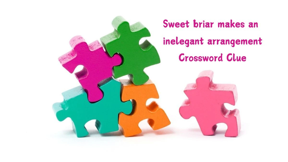 Sweet briar makes an inelegant arrangement Crossword Clue Puzzle Answer from July 09, 2024