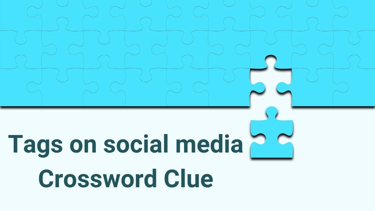 Tags on social media Universal Crossword Clue Puzzle Answer from July 01, 2024