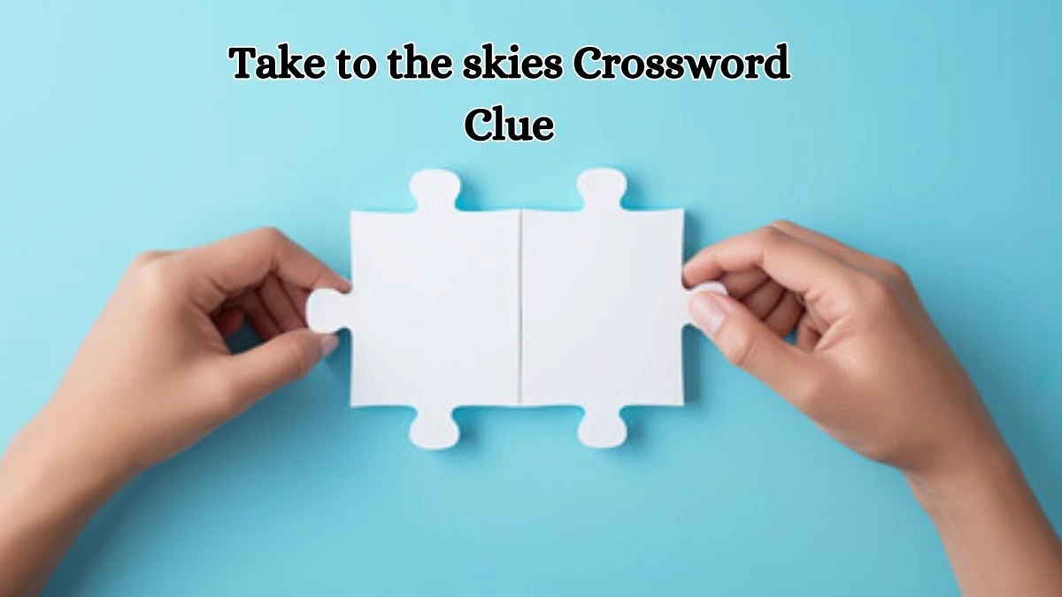 Take to the skies Daily Themed Crossword Clue Puzzle Answer from July 11, 2024