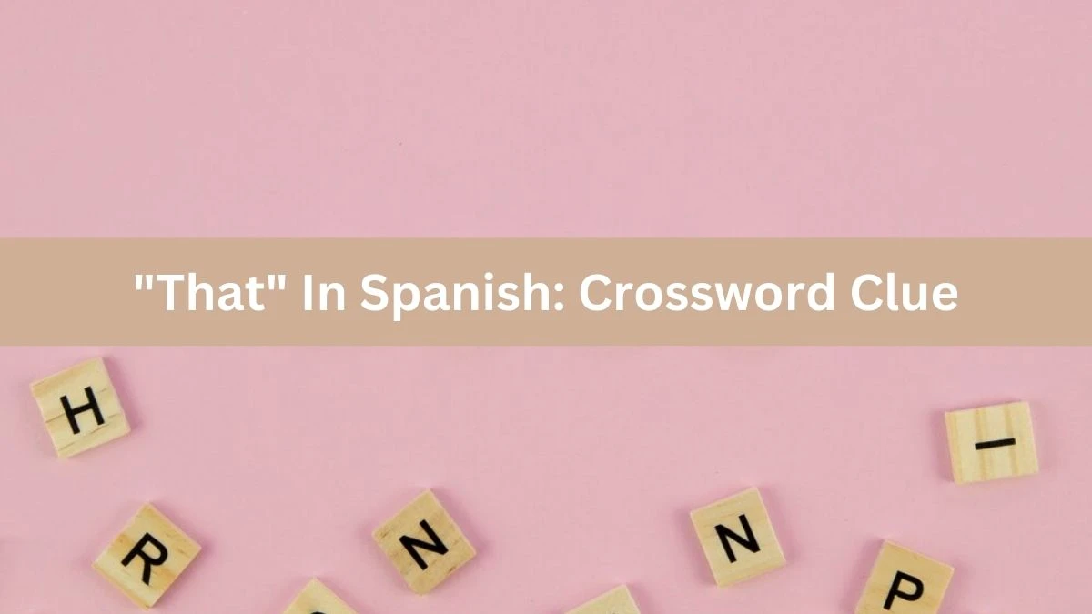 That In Spanish: Daily Themed Crossword Clue Puzzle Answer from July 25, 2024