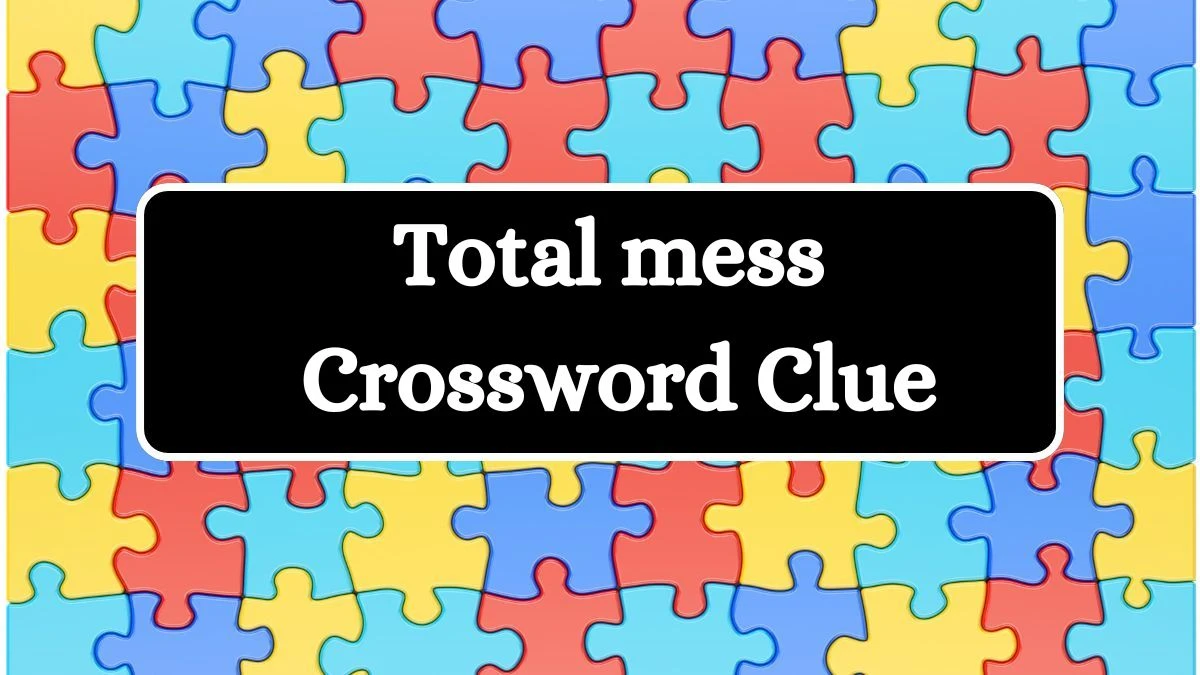 Total mess NYT Crossword Clue Answer on July 11, 2024