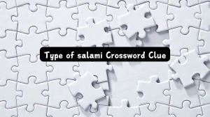 Type of salami Crossword Clue Universal Puzzle Answer from July 13, 2024