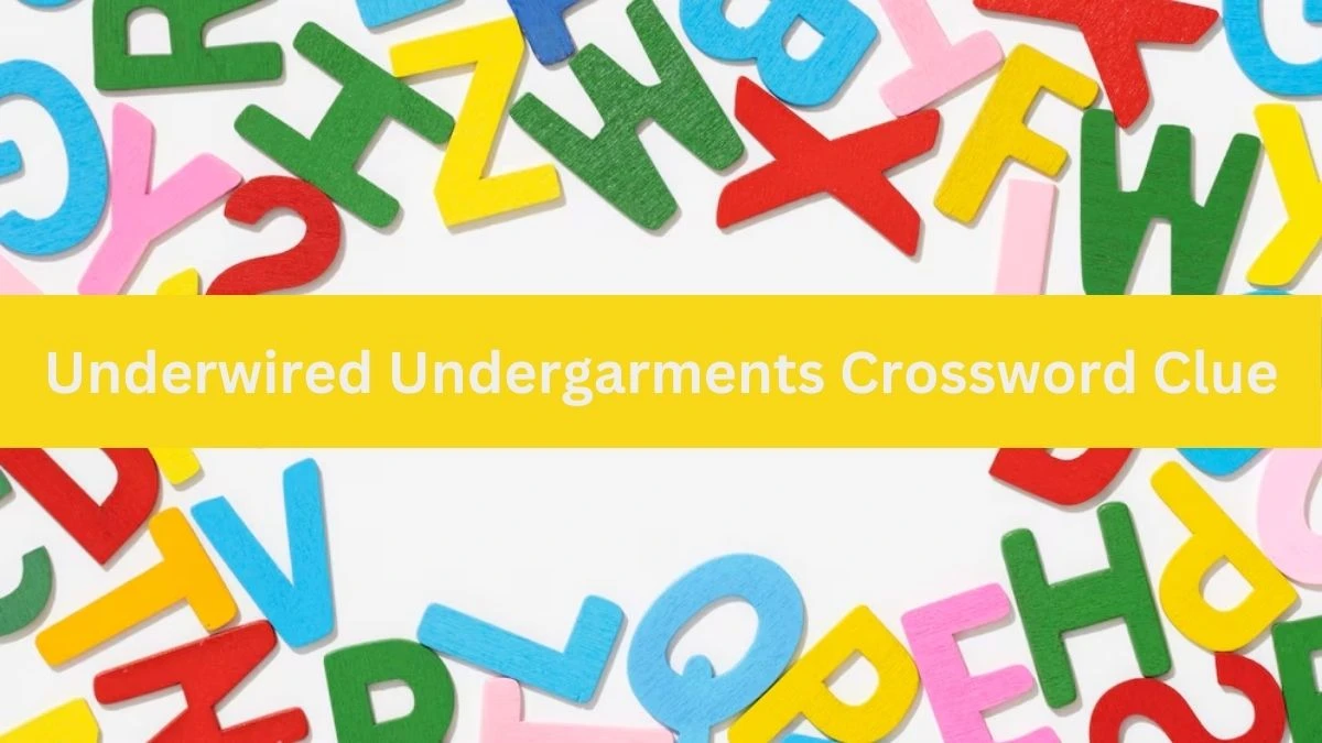 Underwired Undergarments Daily Commuter Crossword Clue Puzzle Answer from July 02, 2024