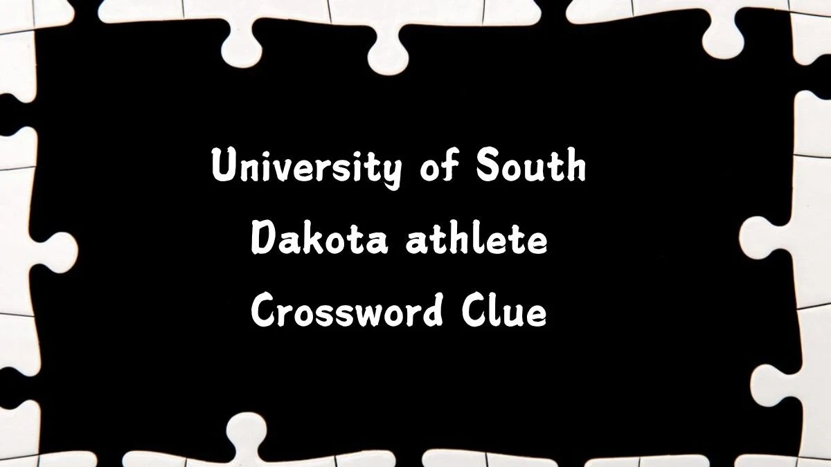 LA Times University of South Dakota athlete Crossword Clue Puzzle Answer from July 26, 2024