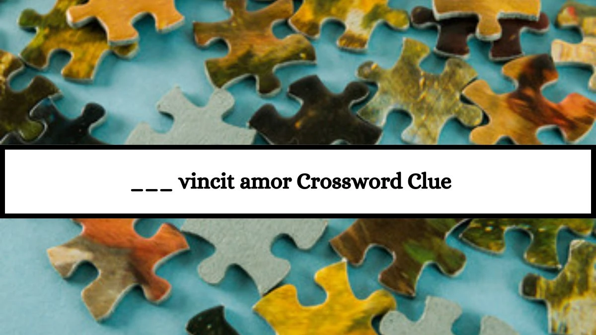 ___ vincit amor NYT Crossword Clue Answer on July 13, 2024