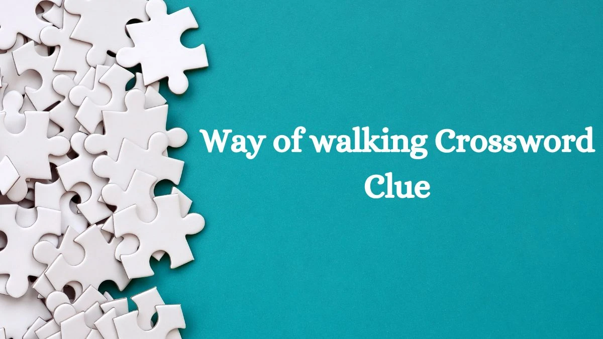 Way of walking  Crossword Clue Puzzle Answer from July 28, 2024