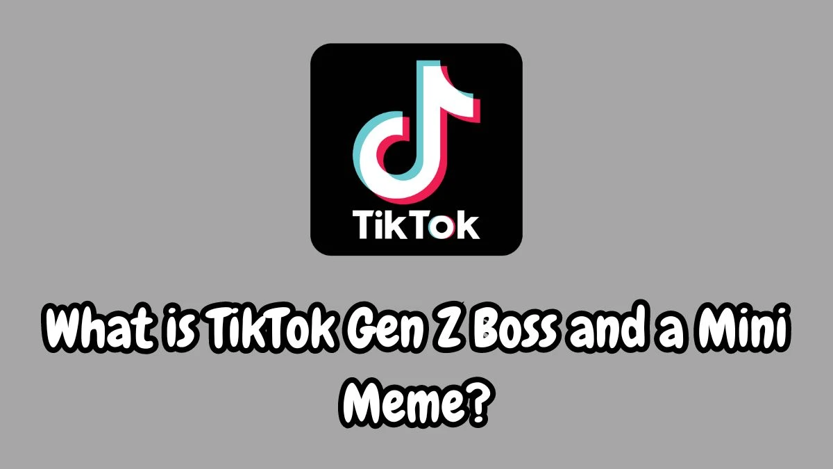 What is TikTok Gen Z Boss and a Mini Meme?