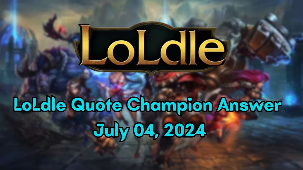 Which LoL Champion Says this “What do you mean my hammer’s too big?” LoLdle Quote Champion Answer July 04, 2024