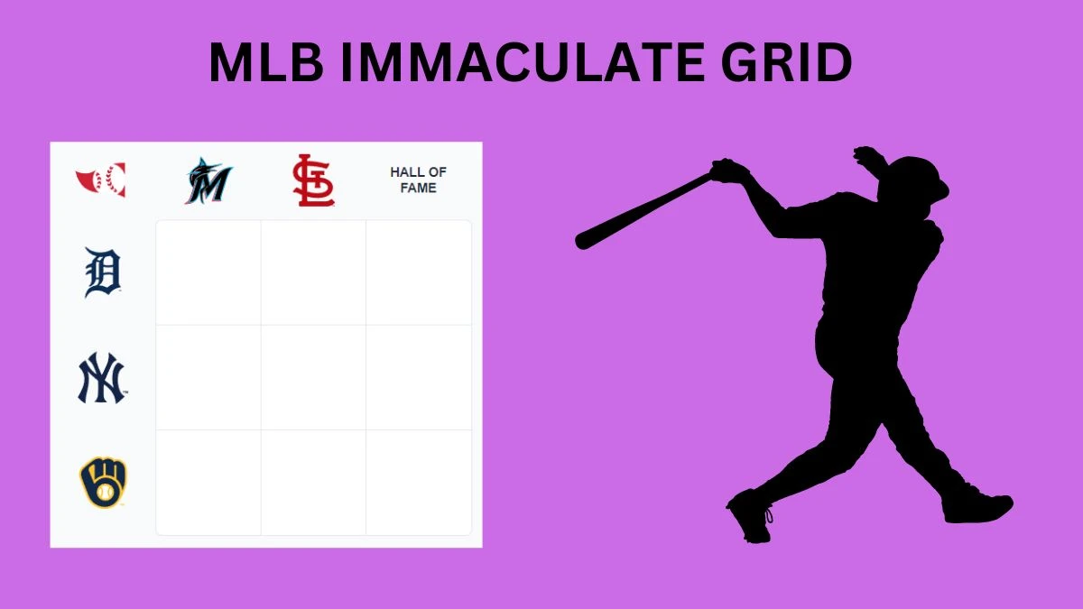 Which MLB player who has played for both the Detroit Tigers and is in the Hall of Fame? MLB Immaculate Grid Answers for July 24 2024