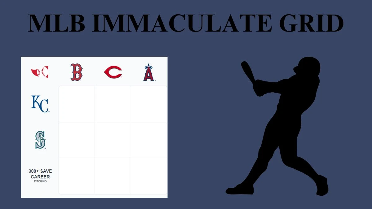 Which MLB player who achieved over 300 career saves and played for the Boston Red Sox? MLB Immaculate Grid Answers for July 23 2024