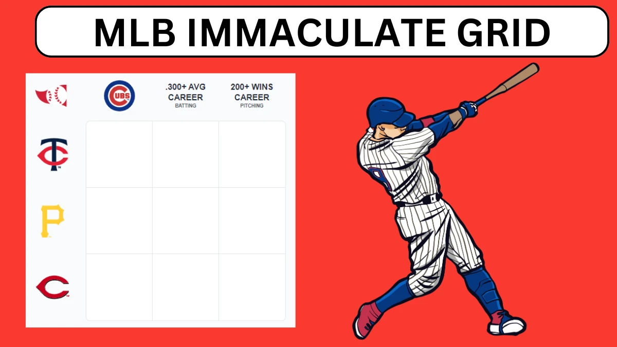 Which MLB Players Have Played for Both Minnesota Twins and Chicago Cubs? MLB Immaculate Grid Answers for July 15 2024