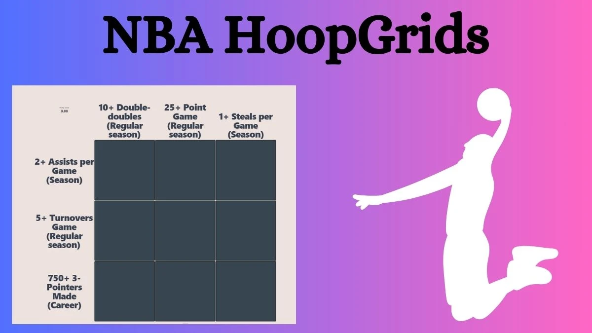 Which NBA player who has Played for the 2+ Assists per Game (Season) and 25+ Point Game (Regular season)? NBA HoopGrids Answers for July 25, 2024