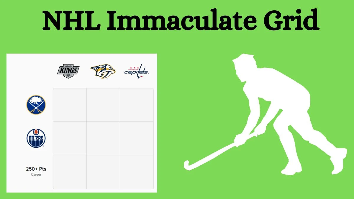 Which NHL player who has played for 250+ Pts Career and Los Angeles Kings? NHL Immaculate Grid Answers for July 23, 2024