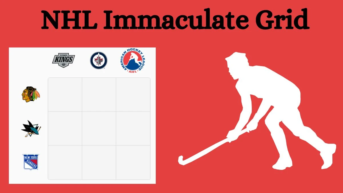 Which NHL player who has played for both the Chicago Blackhawks and the American Hockey League? NHL Immaculate Grid Answers for July 16, 2024