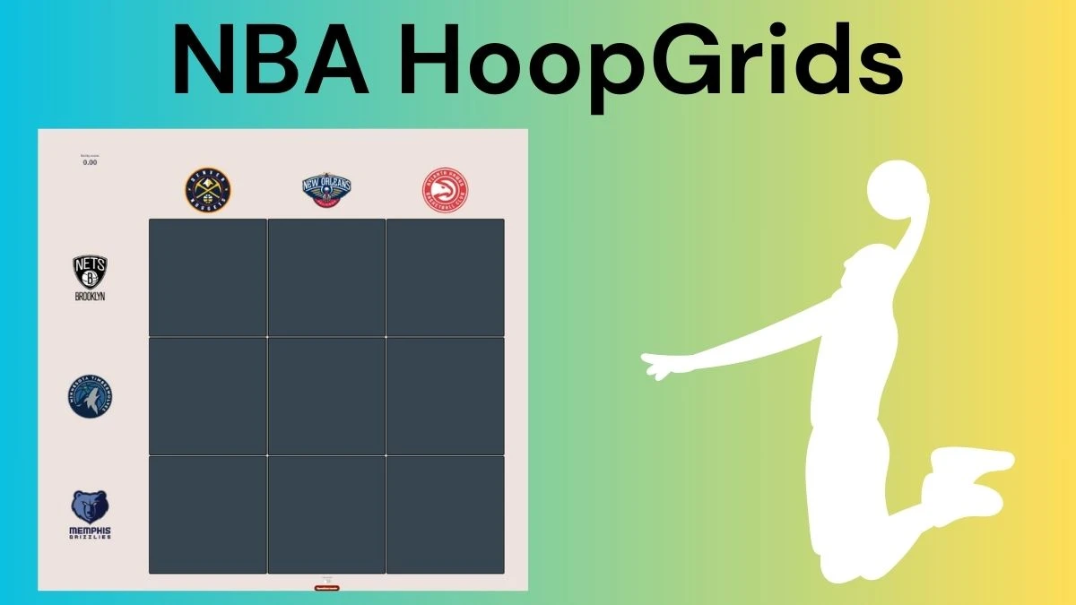 Which player who has played for both the Brooklyn Nets and Atlanta Hawks? NBA HoopGrids Answers for July 15 2024