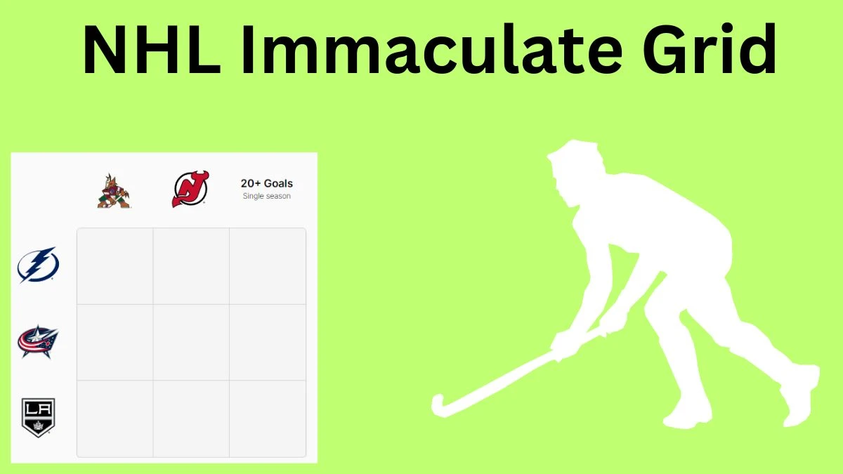 Which player who has played for both the Columbus Blue Jackets and Arizona Coyotes? NHL Immaculate Grid Answers for July 11, 2024