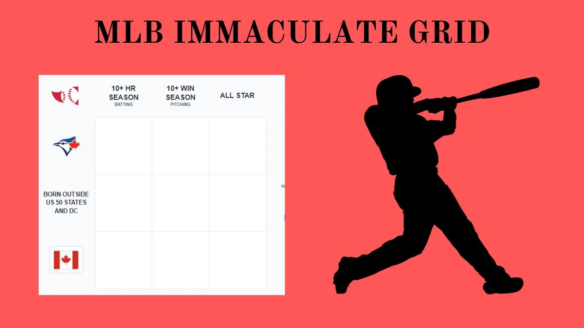 Which Players Have Played for Both Toronto Blue Jays and 10+ Hr Season Batting in Their Careers? MLB Immaculate Grid Answers for July 01, 2024