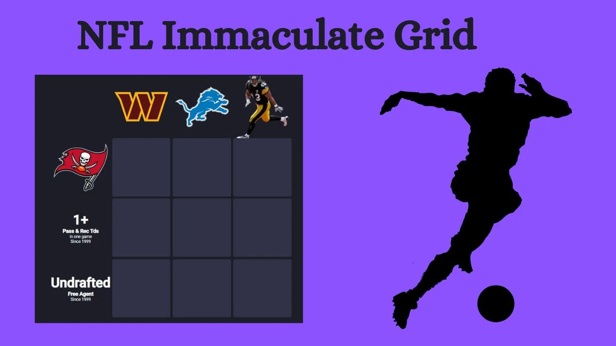 Which players who have achieved both passing and receiving touchdowns in a single game while playing for the Washington Commanders since 1999 in Their Careers? NFL Immaculate Grid Answers for July 09, 2024