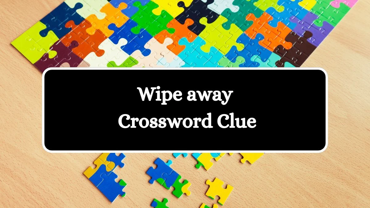 USA Today Wipe away Crossword Clue Puzzle Answer from July 31, 2024