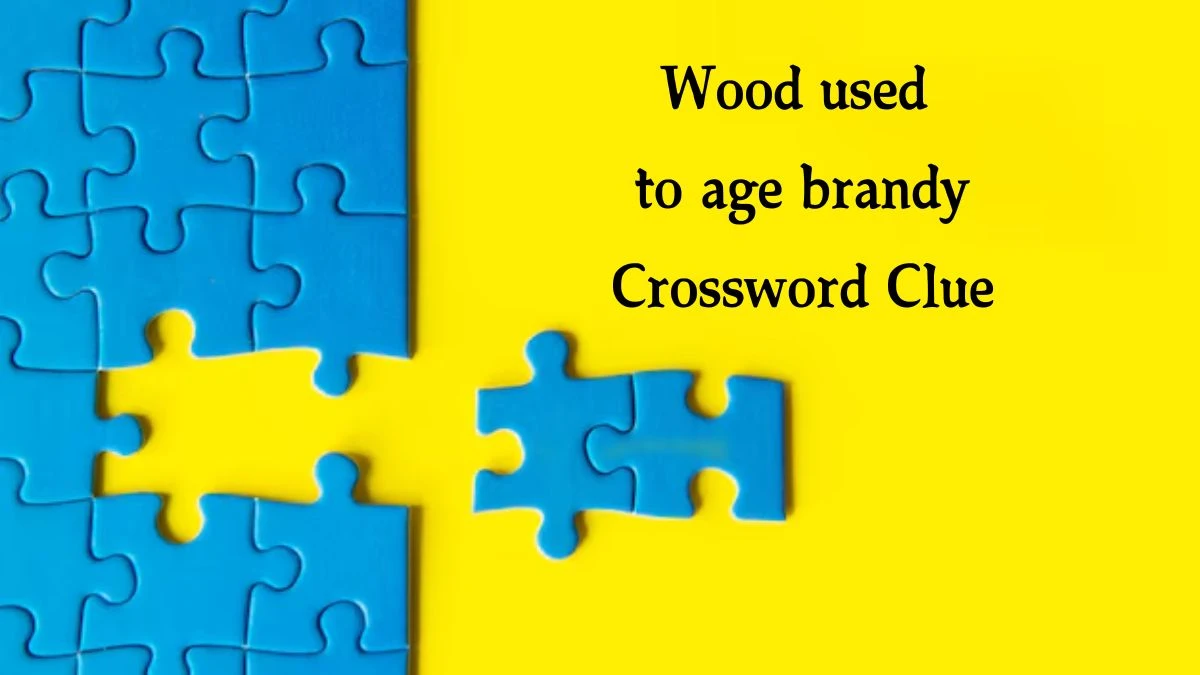 NYT Wood used to age brandy (3) Crossword Clue Puzzle Answer from July 31, 2024