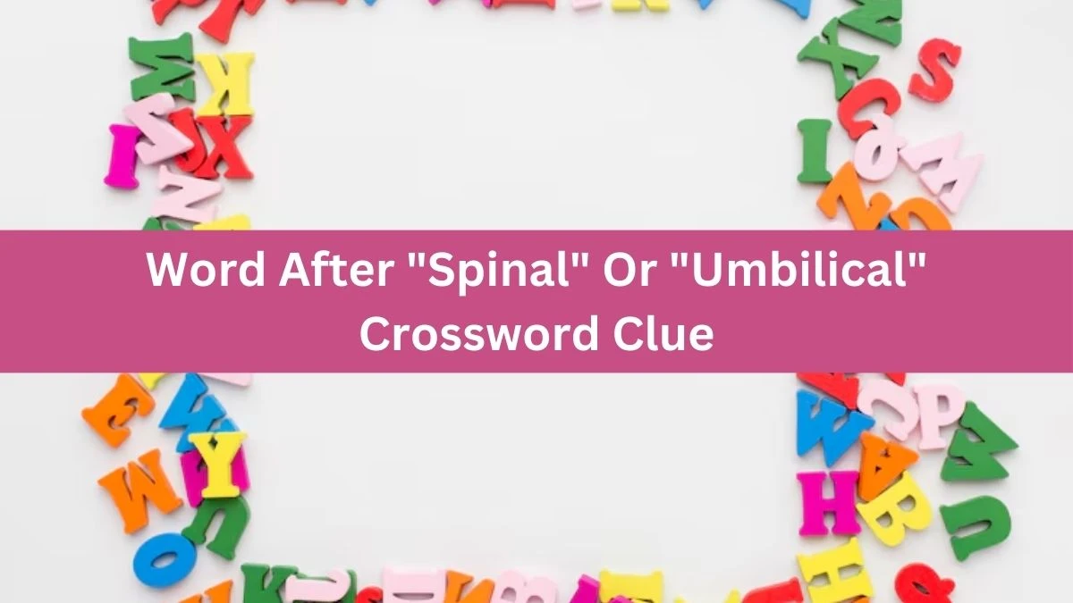 Word After Spinal Or Umbilical Daily Themed Crossword Clue Answers on July 10, 2024